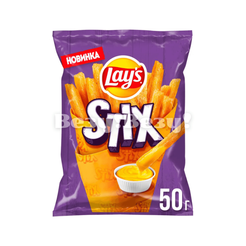 Чипсы Лейз Стикс сырный соус  50г