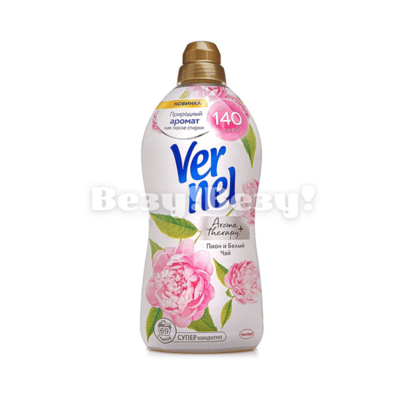 Кондиционер для белья Vernel Пион и белый чай 1440 мл