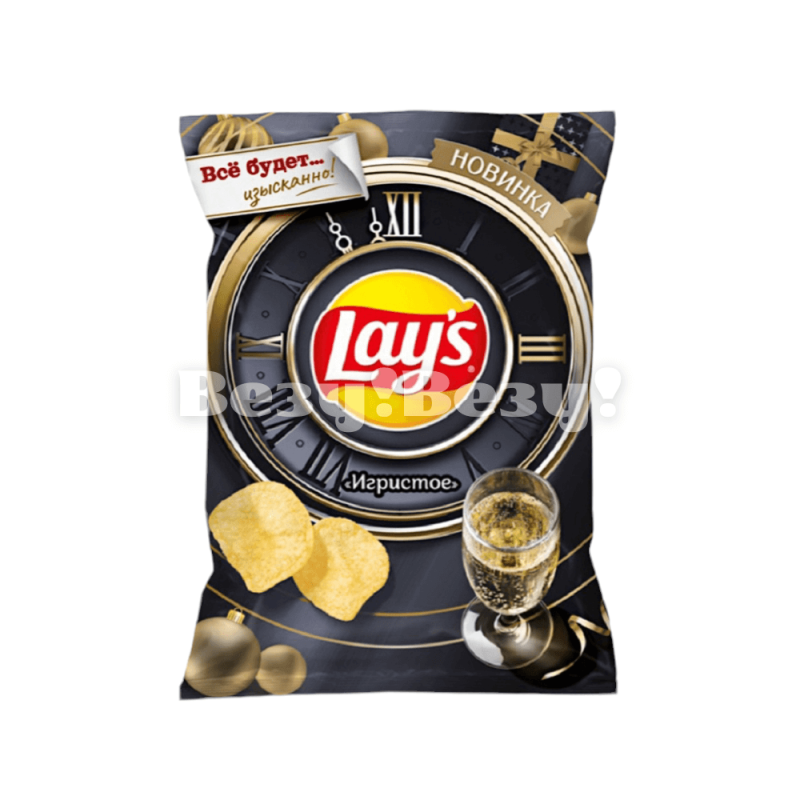 Чипсы лейс со вкусом шампанского