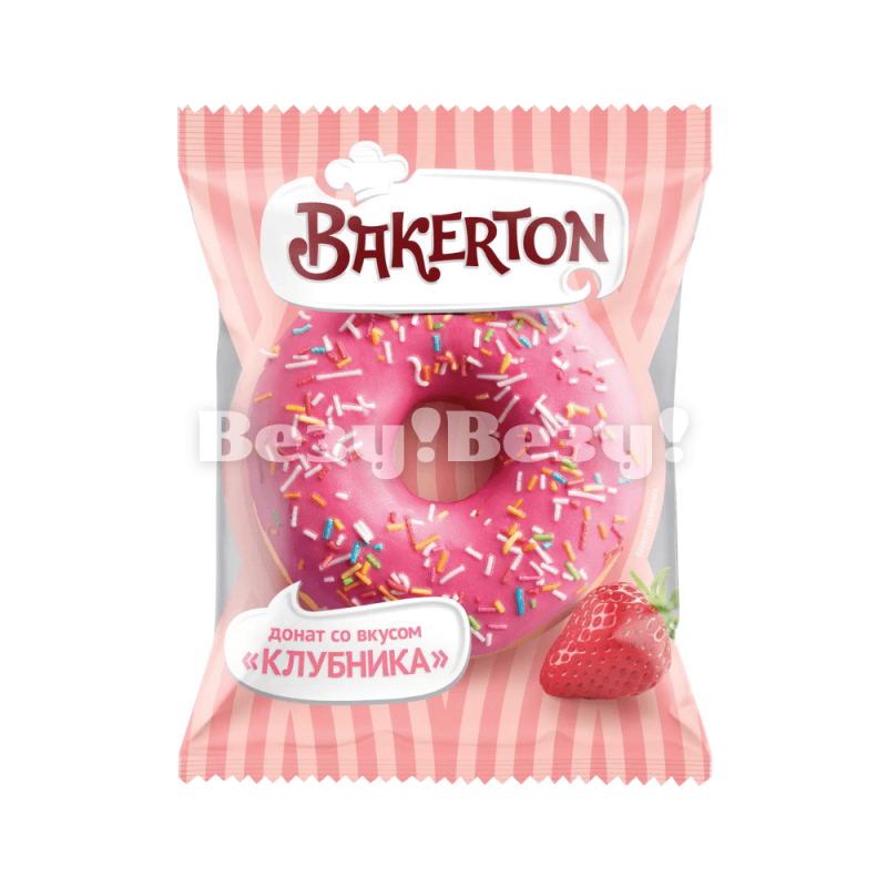 донат бакертон клубничный