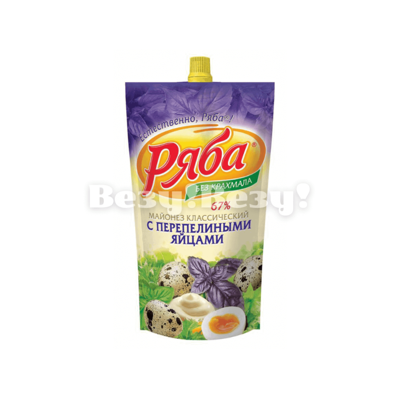 майонез ряба перепелиные яйца